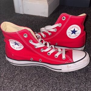 Converse Women’s Red High-Top Sneakers